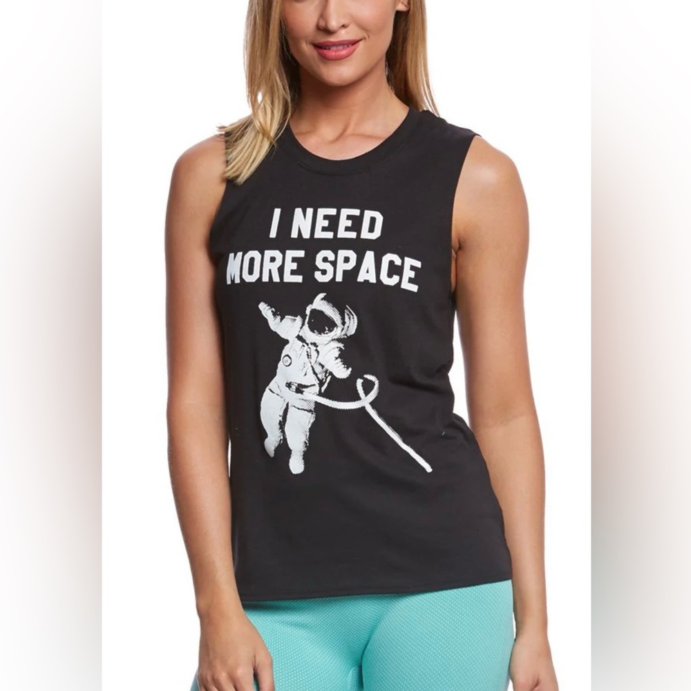Sub_Urban Riot Black Tank with white Logo Print